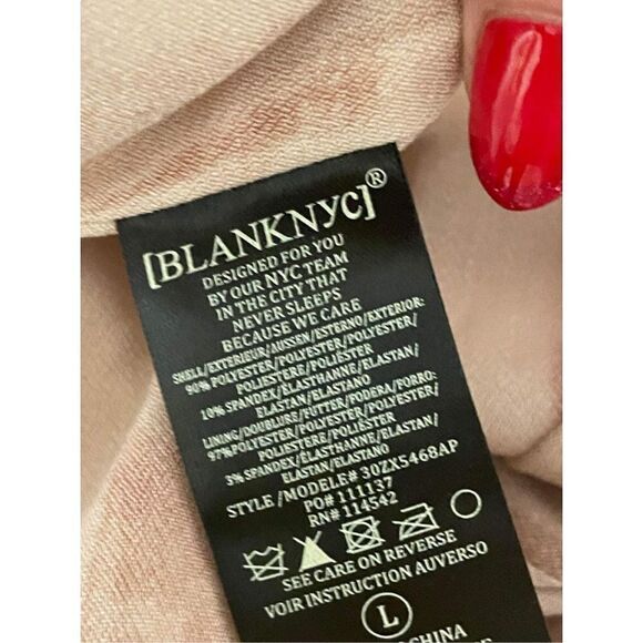 Blank NYC Jacket In Hippie Dippie Size L - Picture 8 of 9